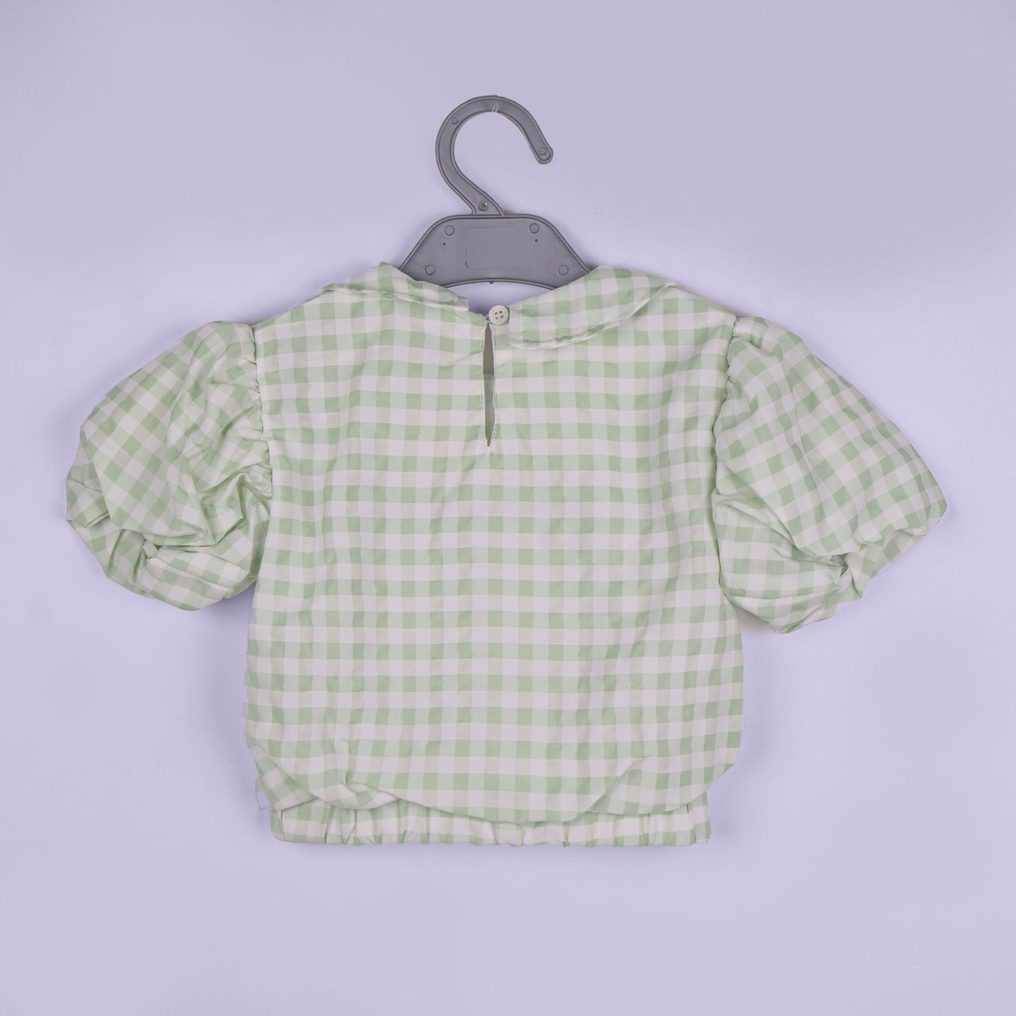 Sweet & Elegant – Girls’ Peter Pan Collar Party Top