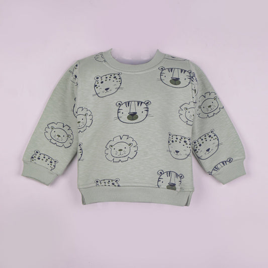 Little Kangaroos All Over Print Sweatshirt for Boys