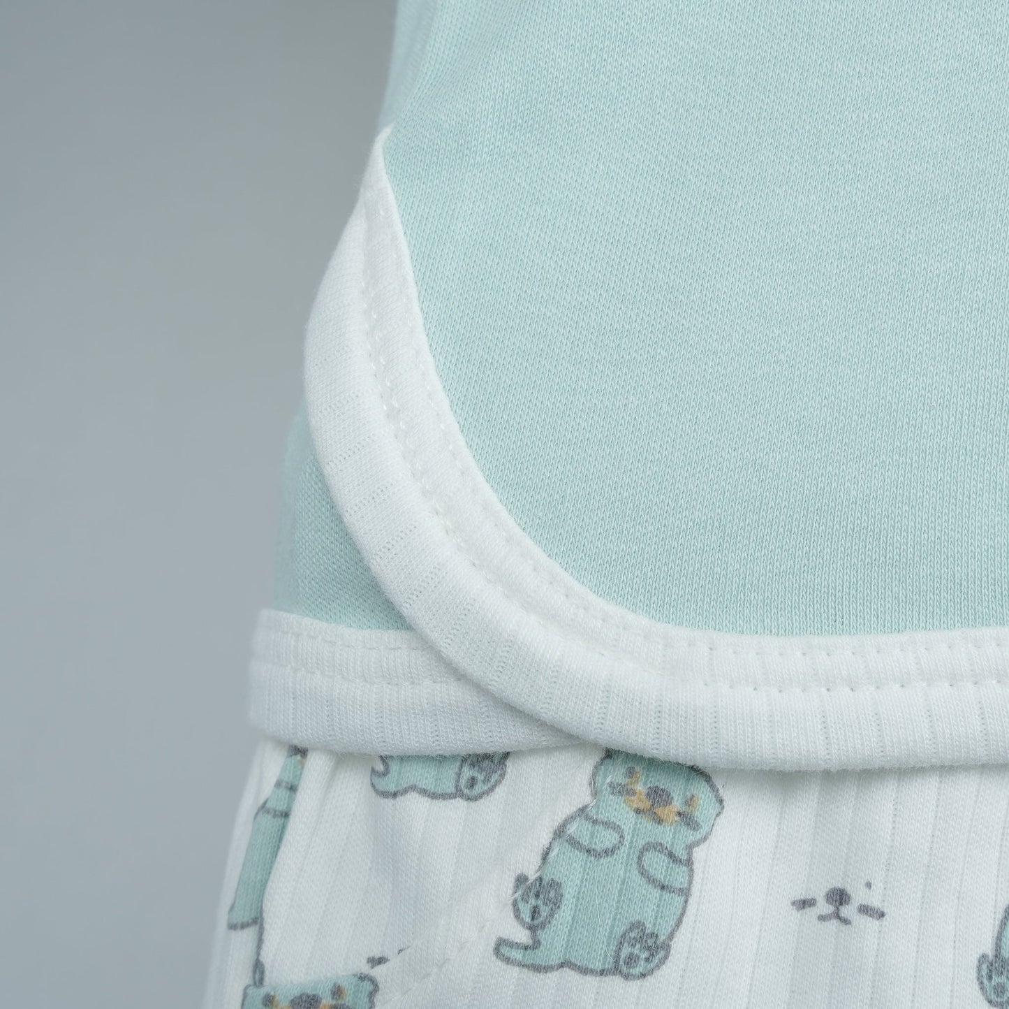Bengaluru Cozy: Neo Nate Light Green Full Sleeve T-Shirt & Joggers with Embroidery