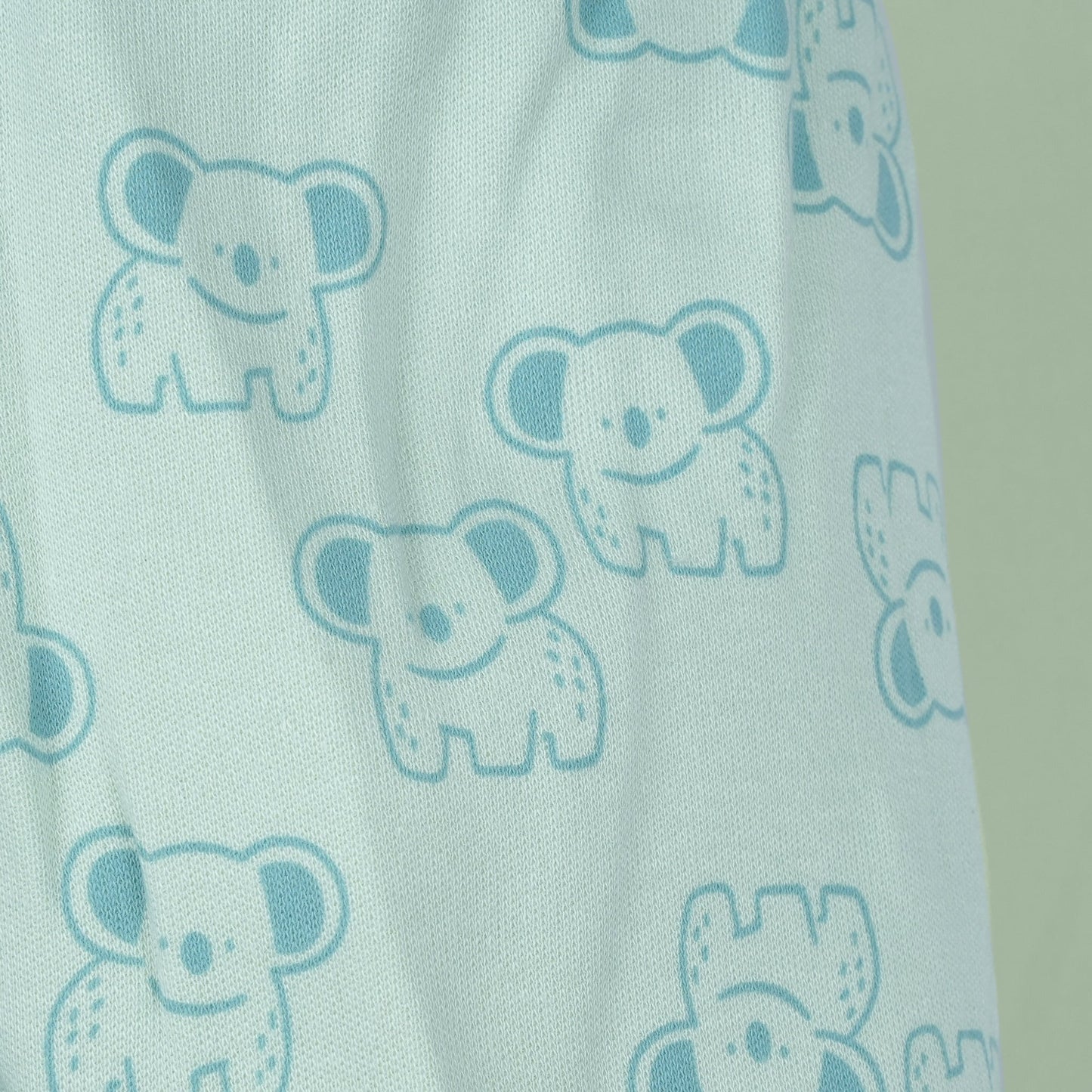 Pink Rabbit Girls Skinny Fit Leggings in Light Green | Stylish & Comfortable for Winter
