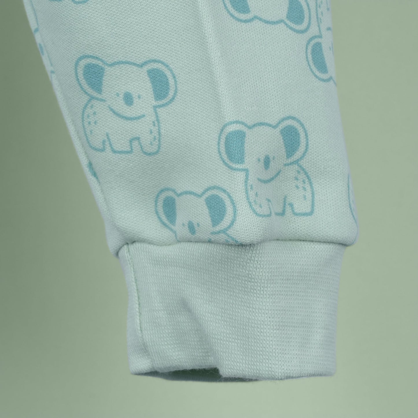Pink Rabbit Girls Skinny Fit Leggings in Light Green | Stylish & Comfortable for Winter