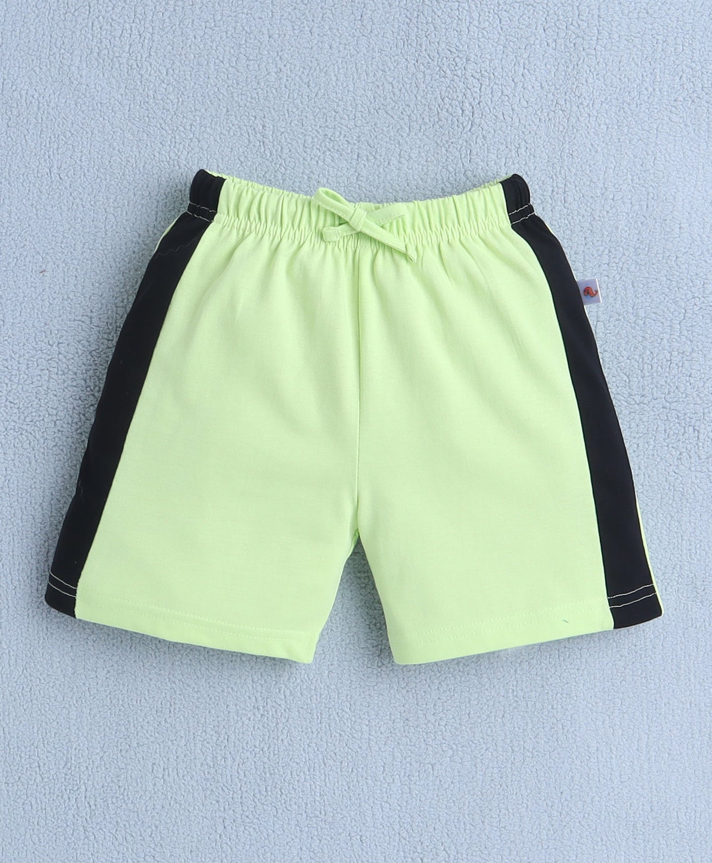 Bumzee Boys’ Summer Outfit – Light Green Half Sleeve T-Shirt & Shorts