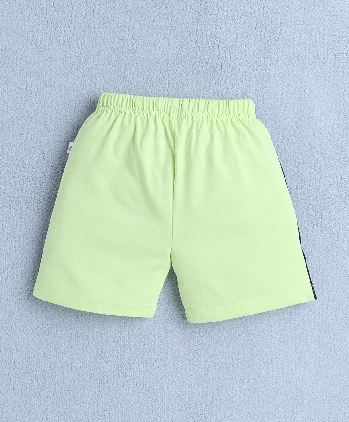 Bumzee Boys’ Summer Outfit – Light Green Half Sleeve T-Shirt & Shorts