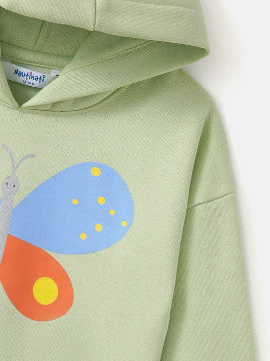 Light Green Cozy Hooded Pullover