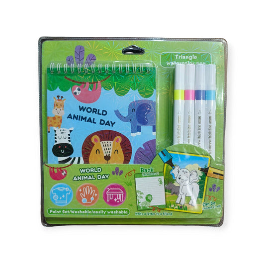 Unisex Water Paint Book – Educational Art & Craft Set