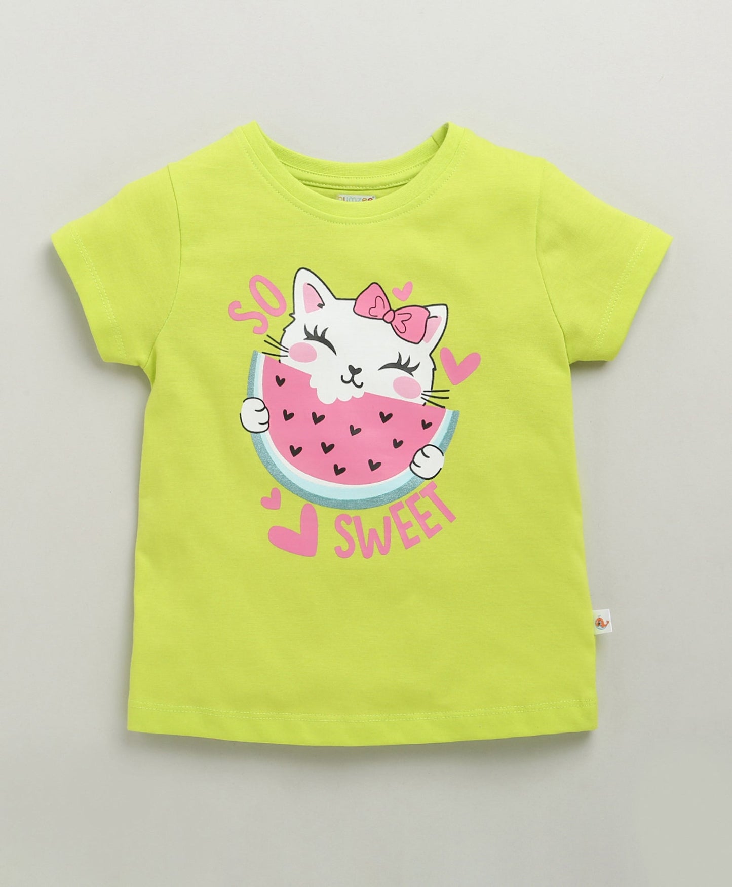 Playdate Perfect! Bumzee Cotton Tee Set for Little Girls