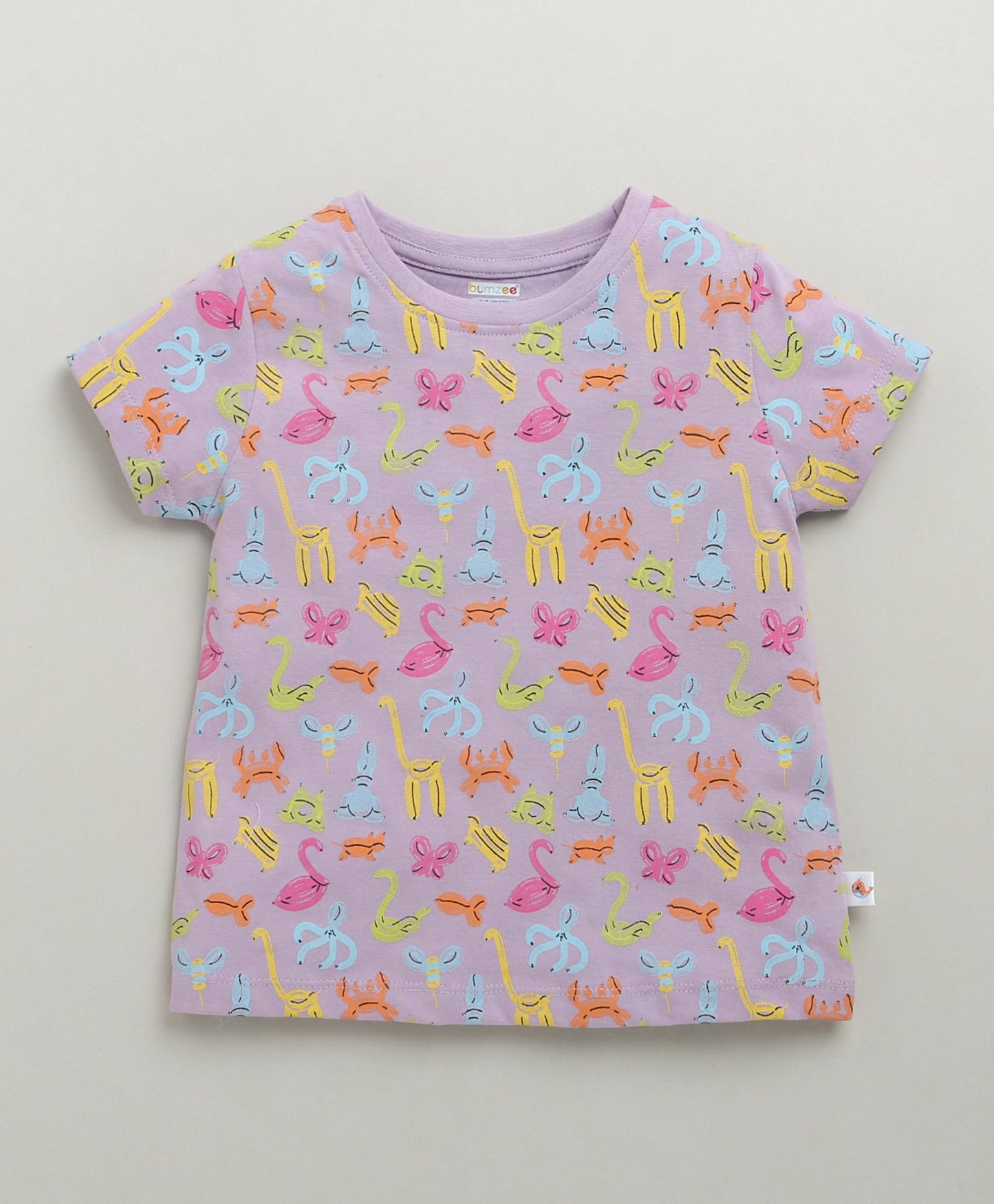 Playdate Perfect! Bumzee Cotton Tee Set for Little Girls