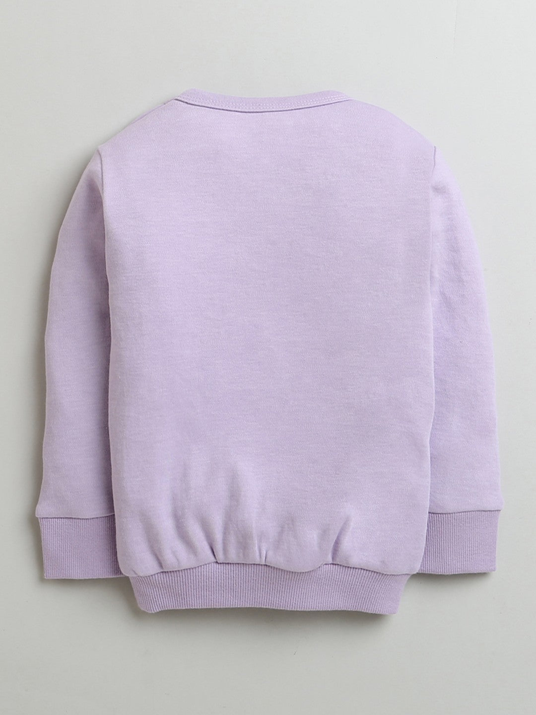 Bumzee’s girls’ sweatshirt & jogger combo: comfy fit, drawstring waist, and playful text!