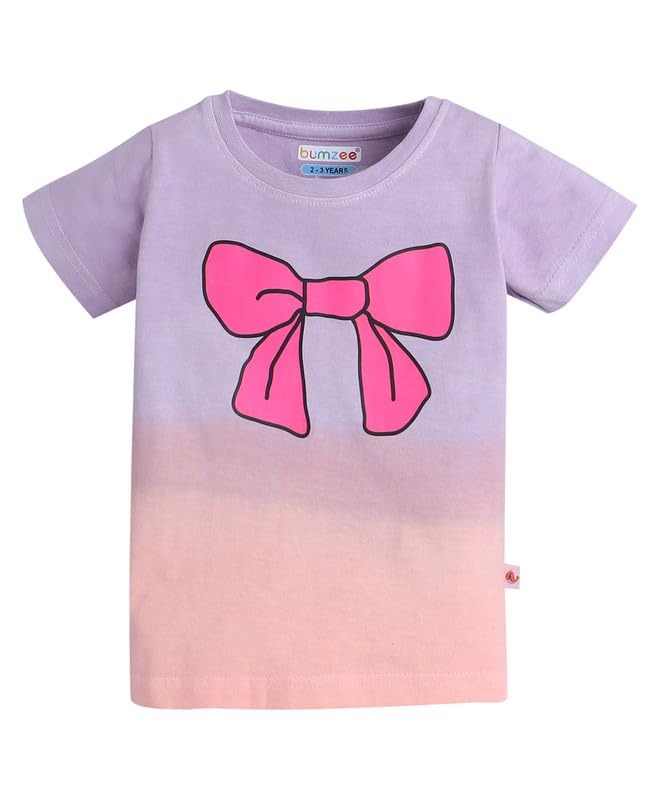 Fashion Lavender Half-Sleeve Tee