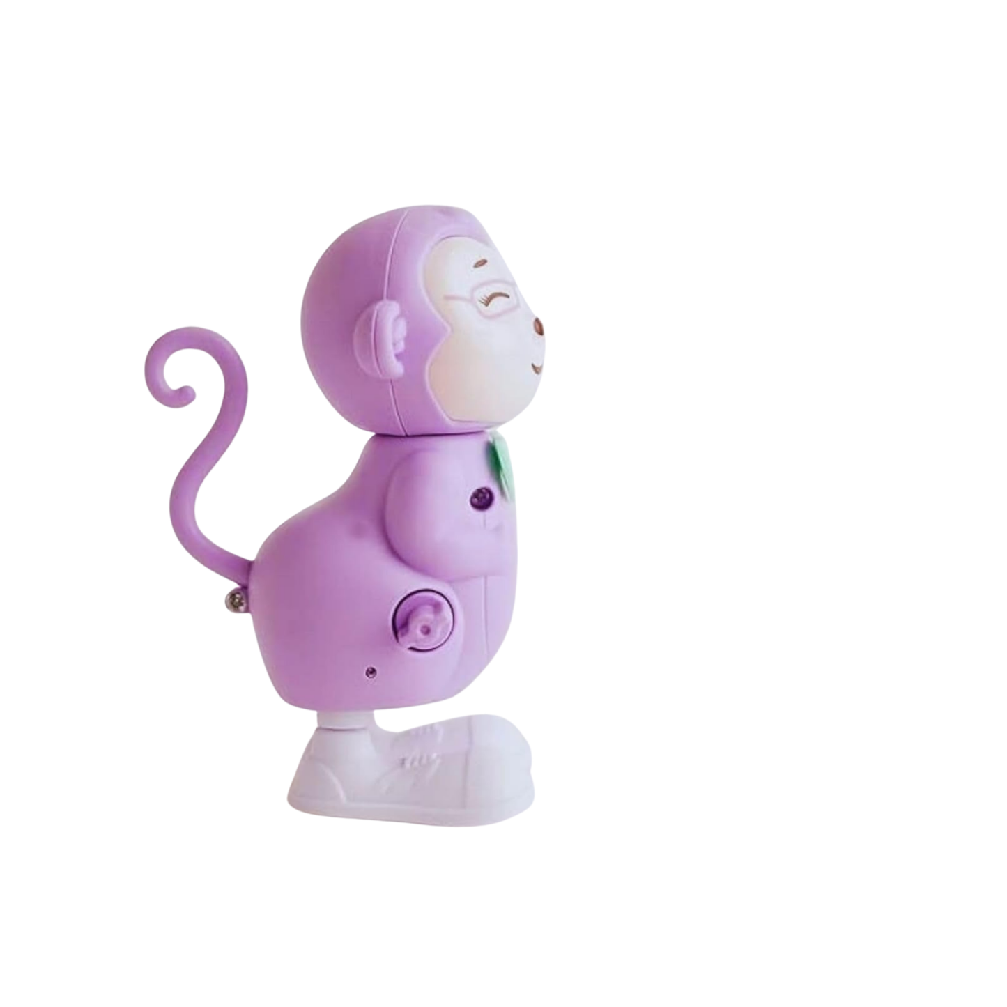 Wind Up Toy - Key Operated Jumping Moving Toy - Rotating Head - Key Toys - Includes Key - Ages 6 Months to 3 Years - Multicolor (Monkey)