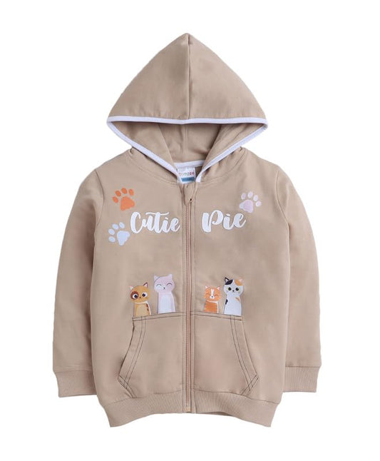 Girls' Beige Sweatshirts – Cozy, Cute & Made for Fun