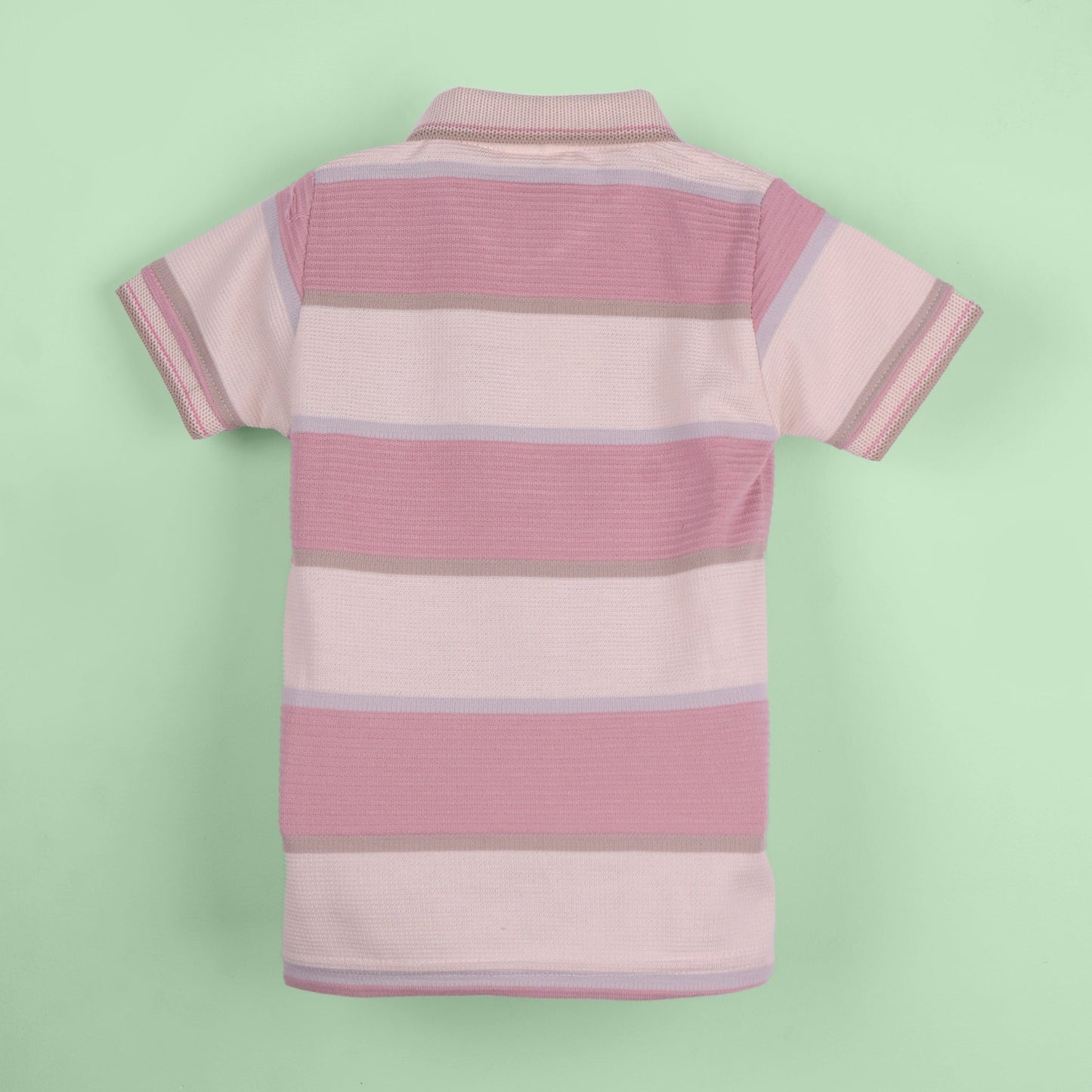 Breathable Comfort – Boys’ Lilac T-Shirt & Capris Combo