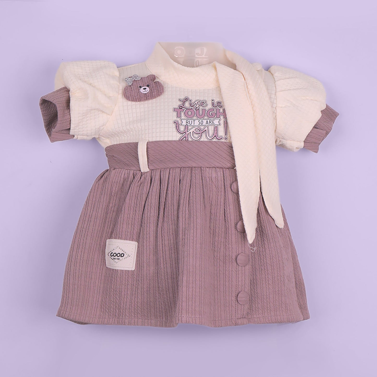 Little Dynamo – Lilac Frock for Smart Outdoor & Fashion