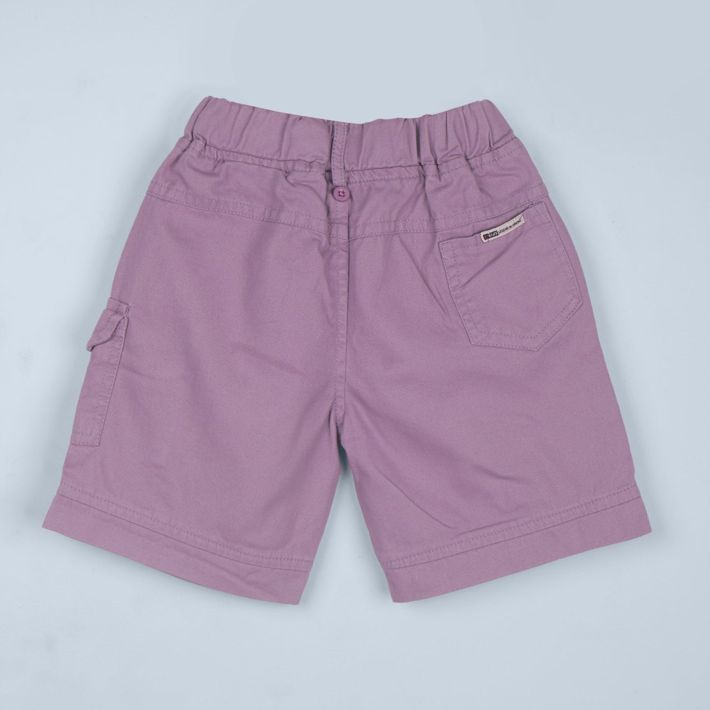 Good Days on My Mind – Boys’ Lilac Printed Shirt & Shorts