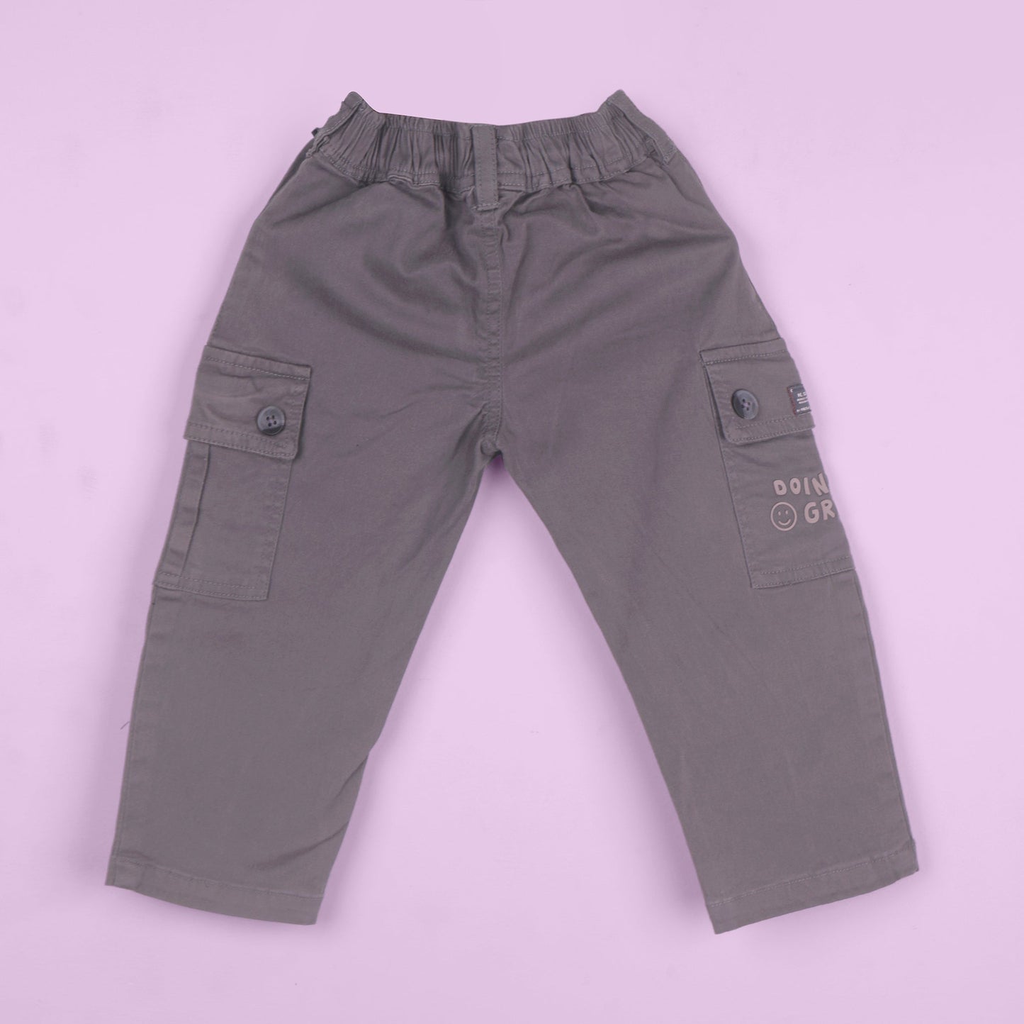 All-in-One Outfit – Boys’ Lilac Shirt with T-Shirt & Pants