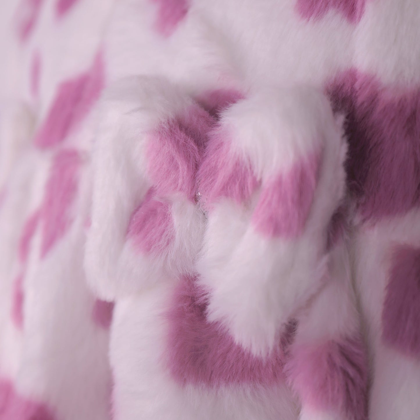 Warmth+ Lilac Fur Jacket with Collar Neck | Little Kangaroos Girls Full Sleeve Zip-Up