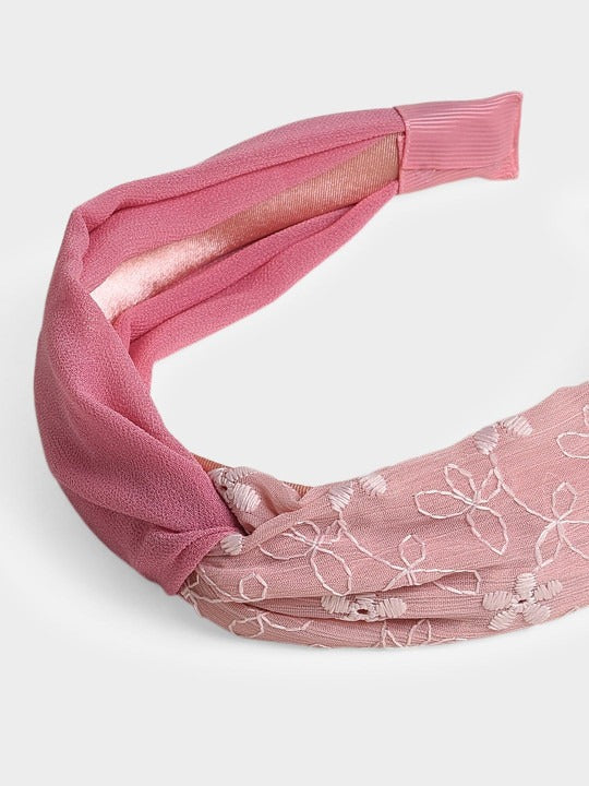 Soft & Comfy Lilac Headband with Bow – Stylish Daily Wear