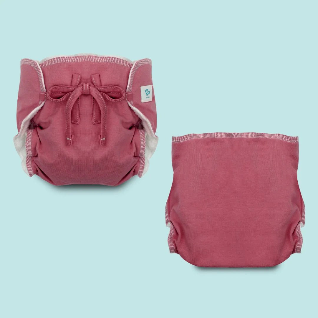 Wine & Camel Ultra Reusable Nappy Duo