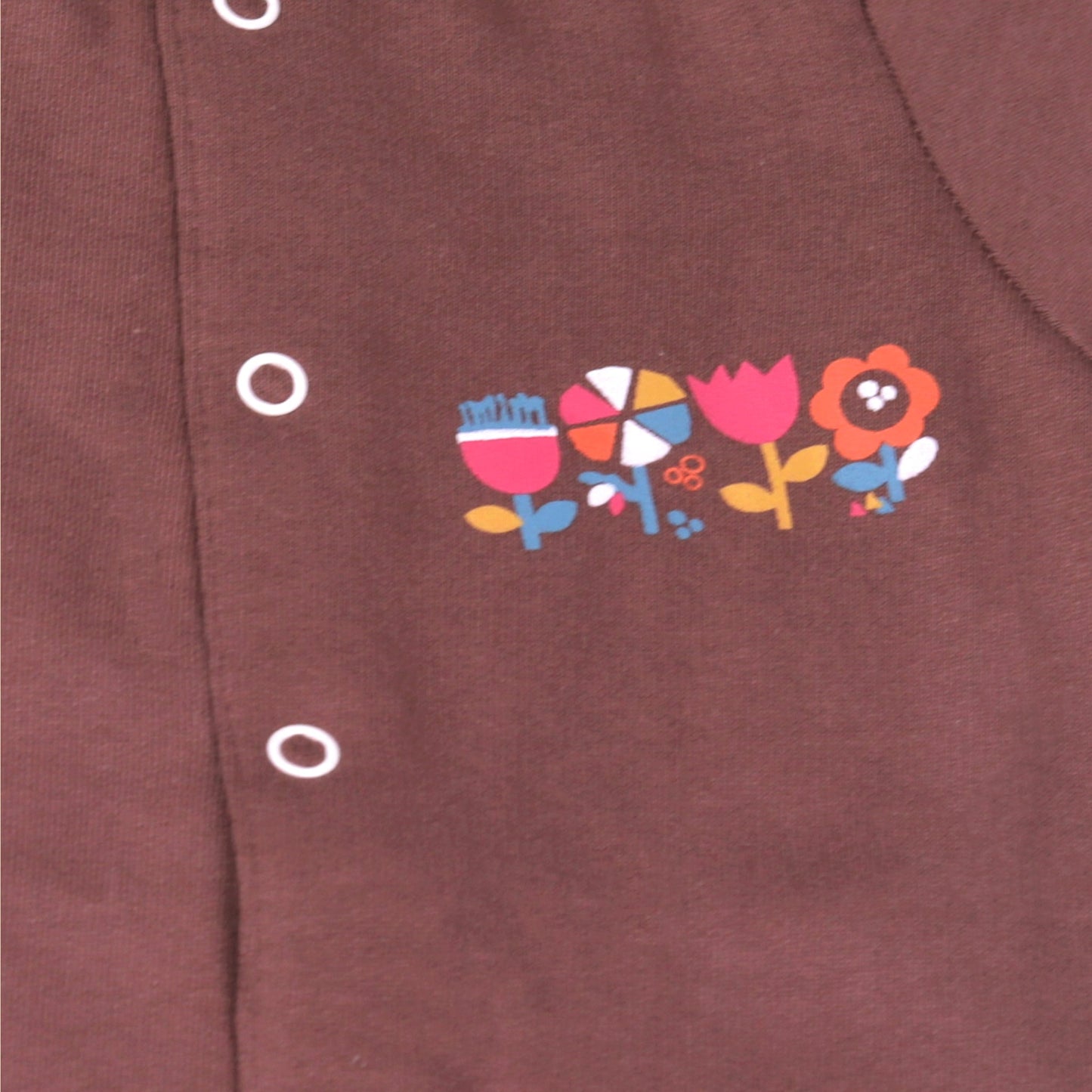 I-Bears Cuddly & Cute Infant Bodysuit in Wine – Soft Cotton, Cozy Full Length, Button Closure