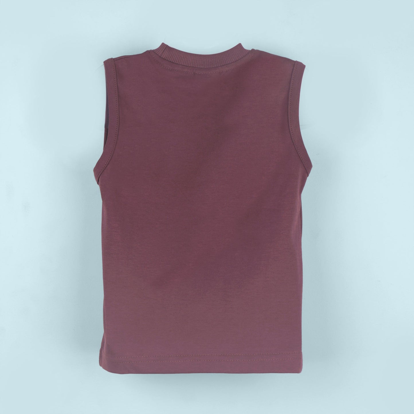 Everyday Cool – Boys’ Wine Shirt, Printed Tee & Shorts Outfit