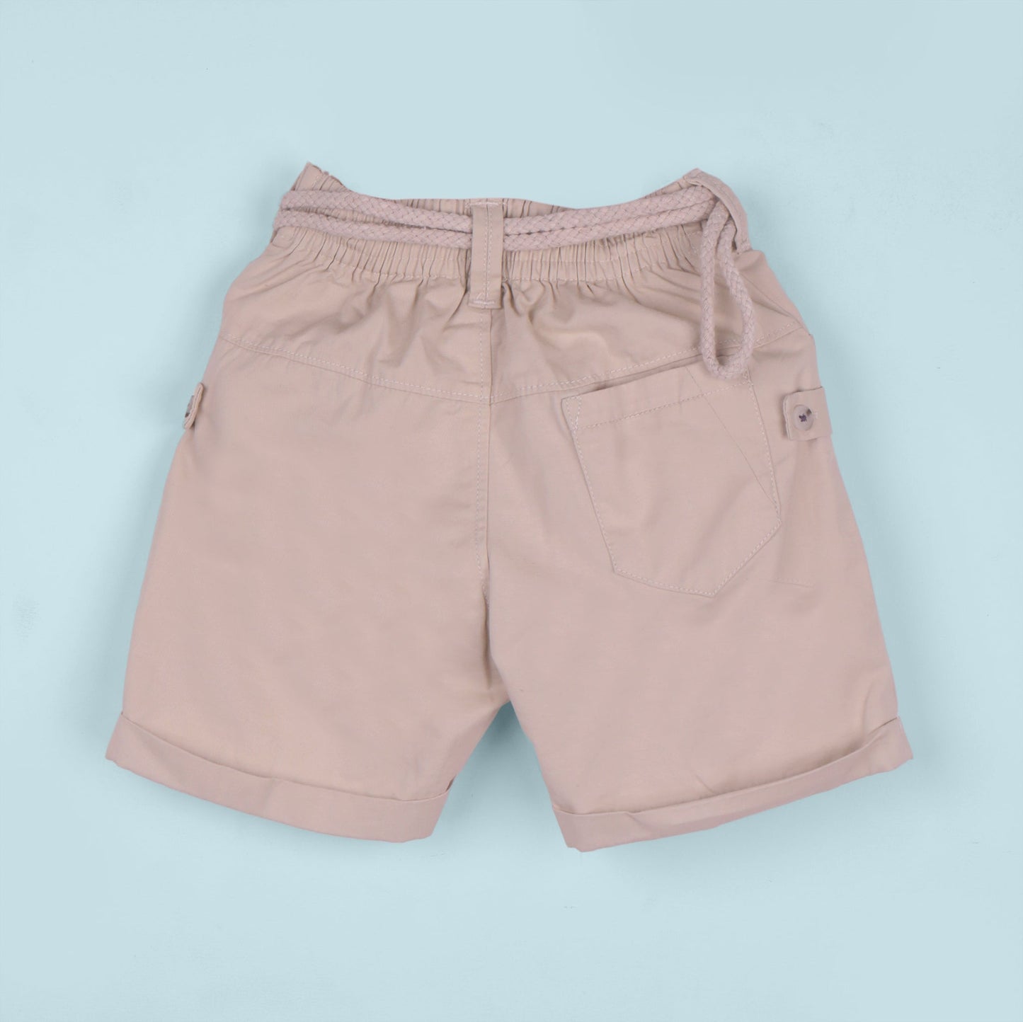 Everyday Cool – Boys’ Wine Shirt, Printed Tee & Shorts Outfit