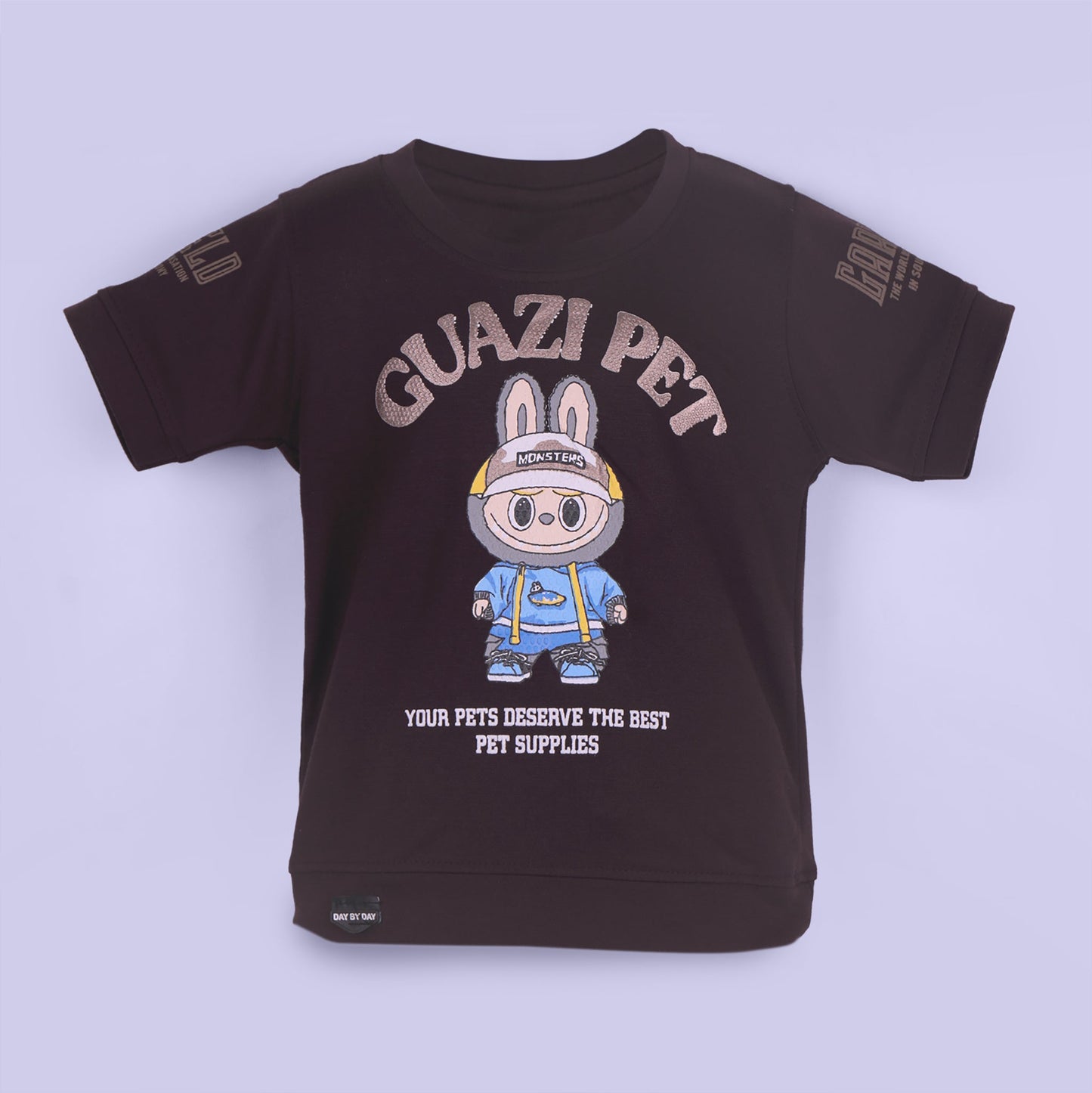 Wine Vibes – Boys’ Printed T-Shirt & Shorts by Day by Day