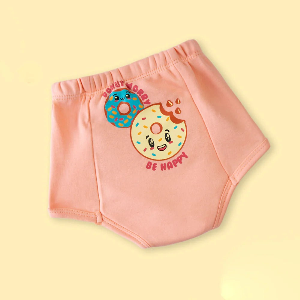Mint & Coral Splash! The 2-Pack Machine-Washable Swim Panties by "A Toddler Thing."