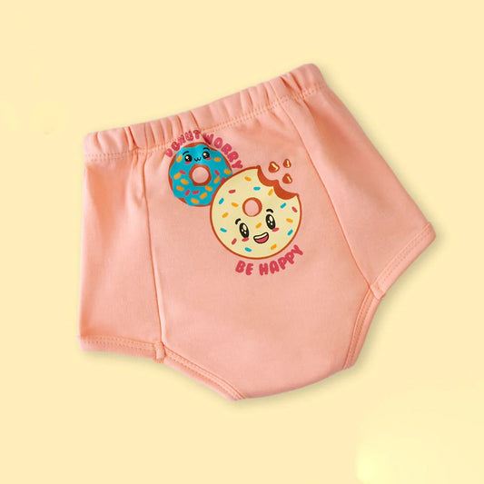 Mint & Coral Splash! The 2-Pack Machine-Washable Swim Panties by "A Toddler Thing."