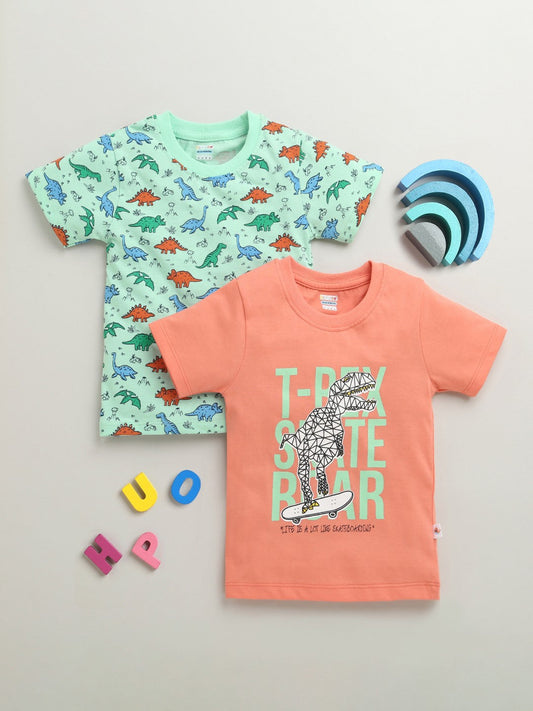 Slip into style with Bumzee’s half-sleeve tees—playful all-over prints for smart outdoor kids!