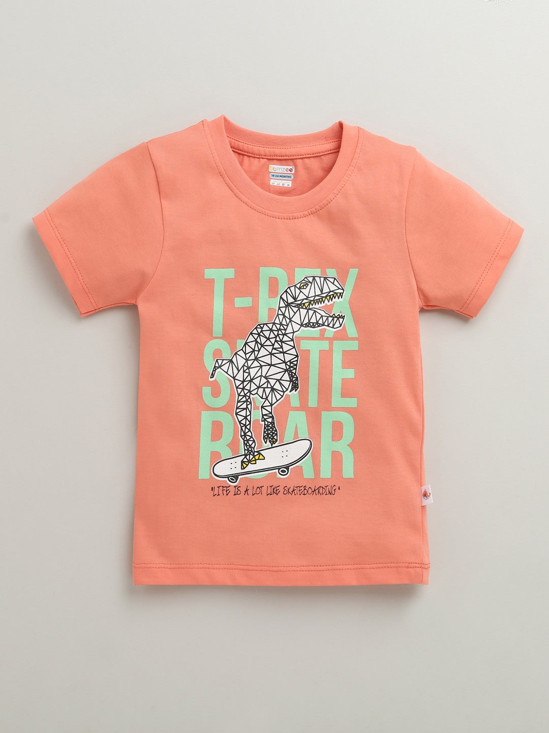 Slip into style with Bumzee’s half-sleeve tees—playful all-over prints for smart outdoor kids!