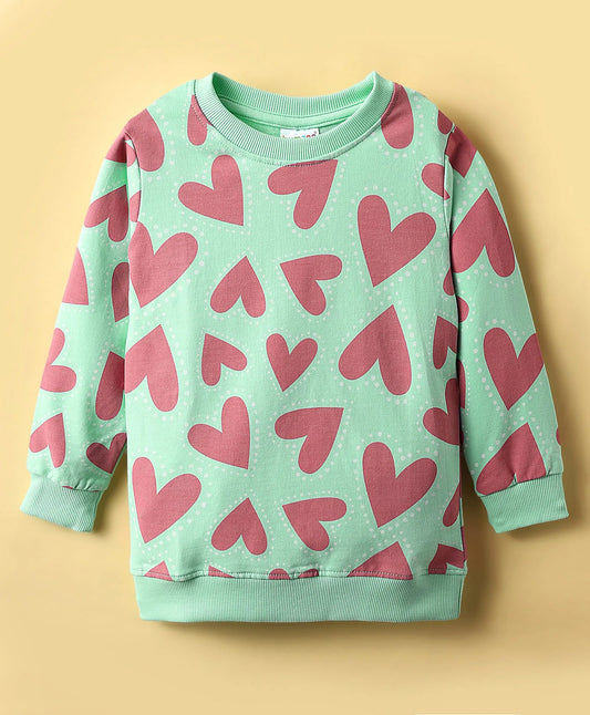 Girls' Mint Sweatshirts – Cute, Cozy & Ready for Anything