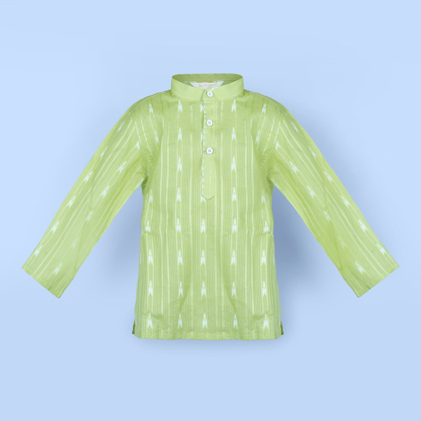 Festive Flair: Tradition Mint Green Embroidered Dhoti Kurta Set for Boys