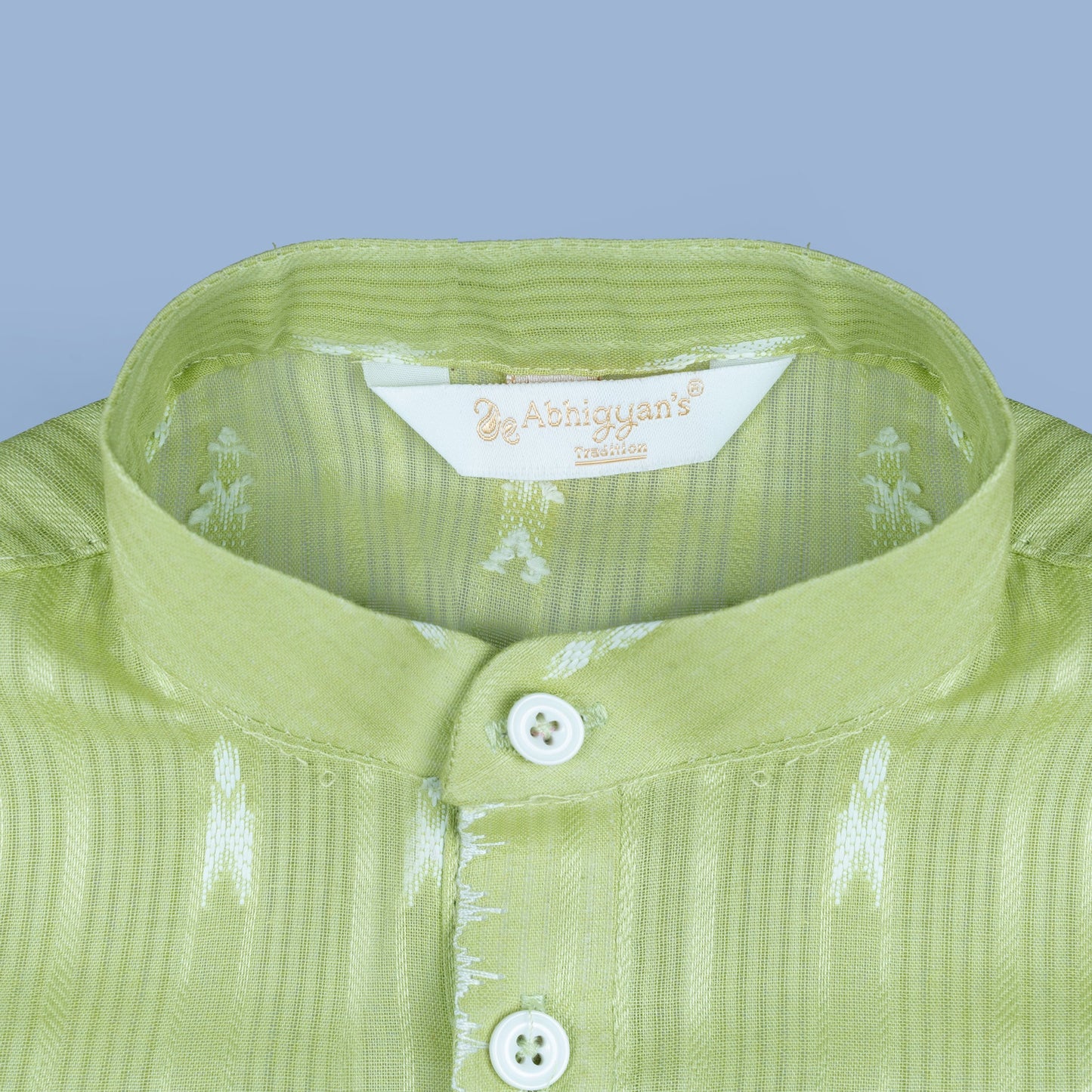 Festive Flair: Tradition Mint Green Embroidered Dhoti Kurta Set for Boys
