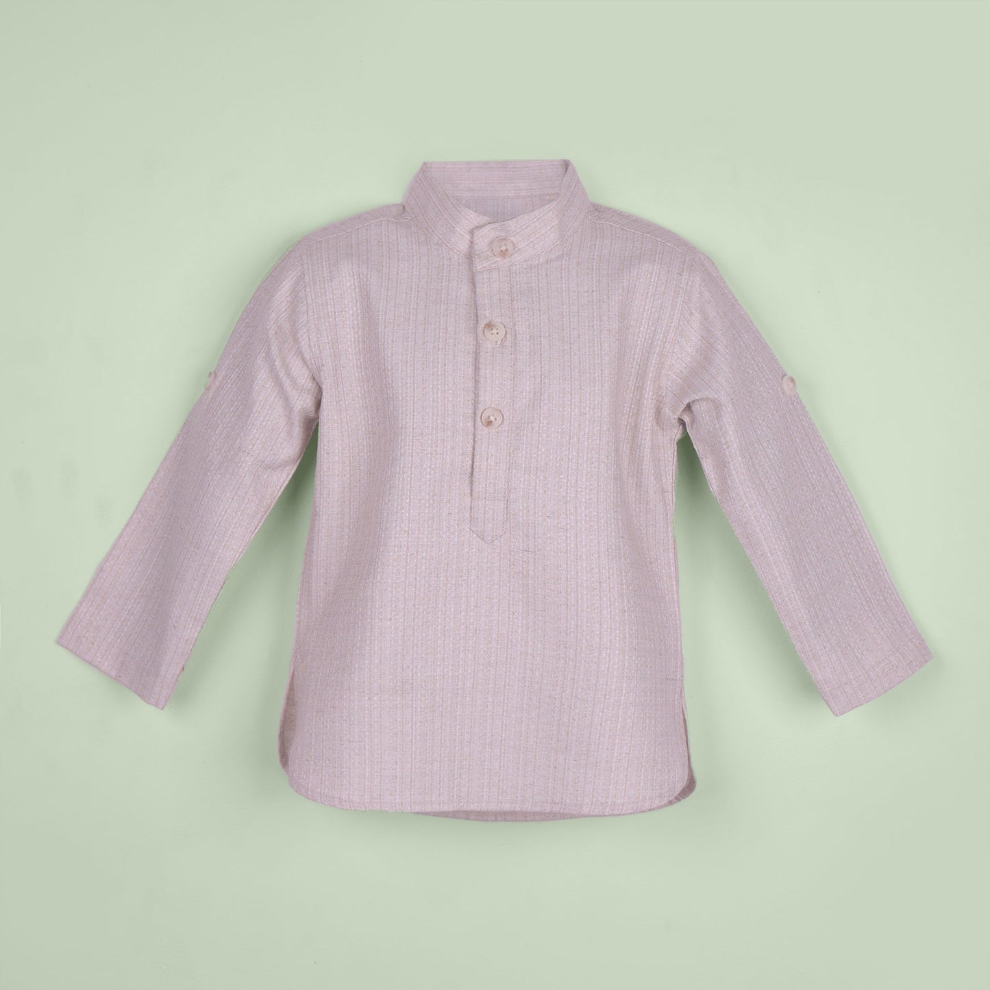 Tiny Tux Celebration Wear – Boys’ Mint Kurta & Jacket Set