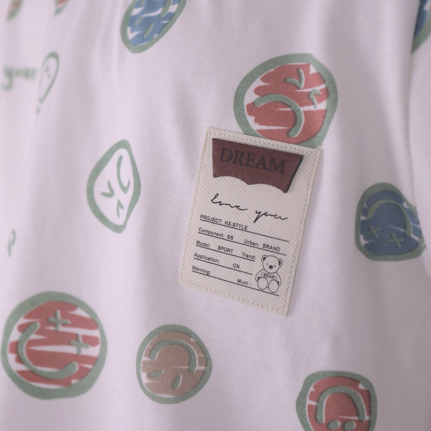 Choose Your Mood – Boys’ Mint Tee with Shorts by Kidzello