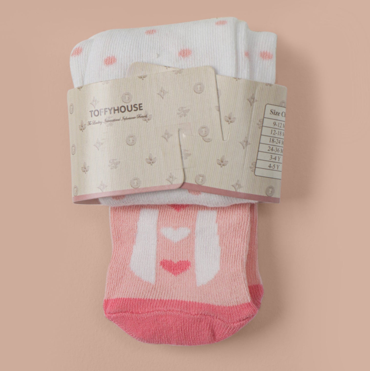 Toffyhouse Girls’ Coral Pure Wool Frock with Socks – Round Neck, Extra Soft Winter Wear