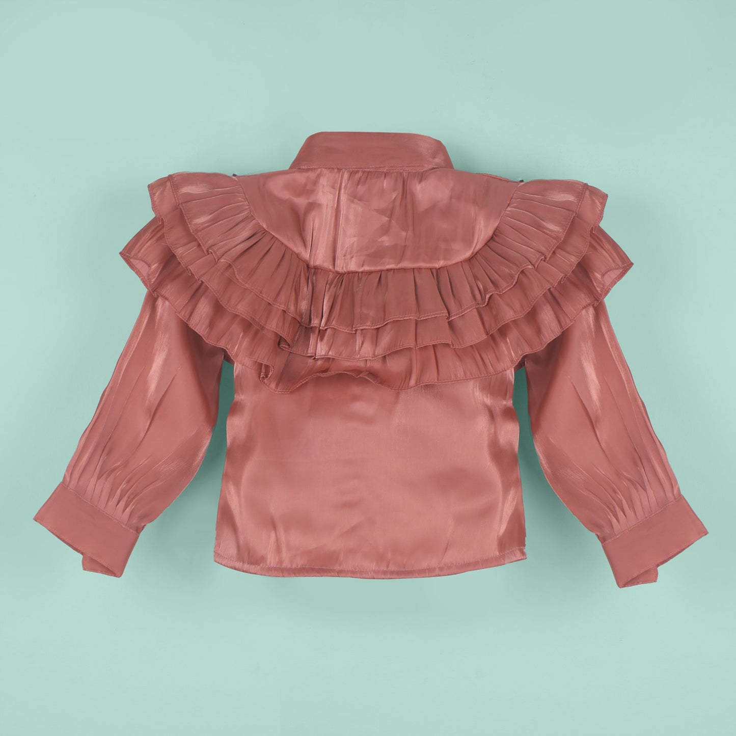 Myra Girls’ Celebration Wear – Coral Bead & Pearl Outfi