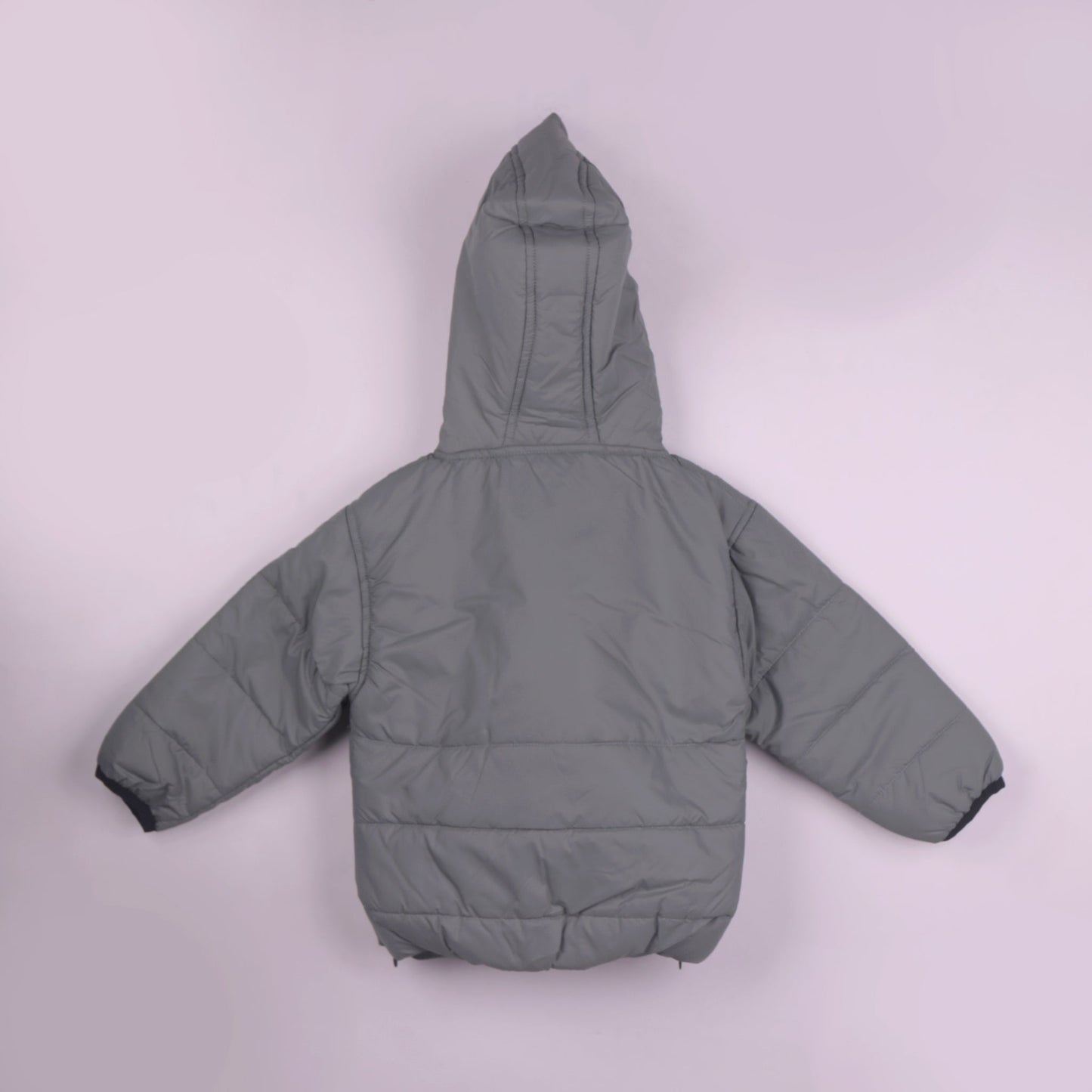 Keep Warm Outdoors: Little Kangaroos Sea Green Quilted Jacket for Boys