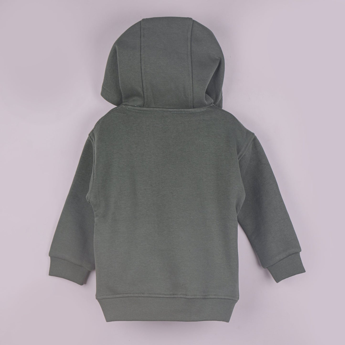 Solid Sea Green Sweatshirt for Boys – Cotton Blend