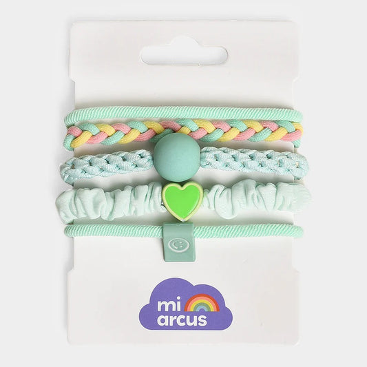 Miarcus Elegant Sea Green Hair Ties Set – Perfect for Fashion