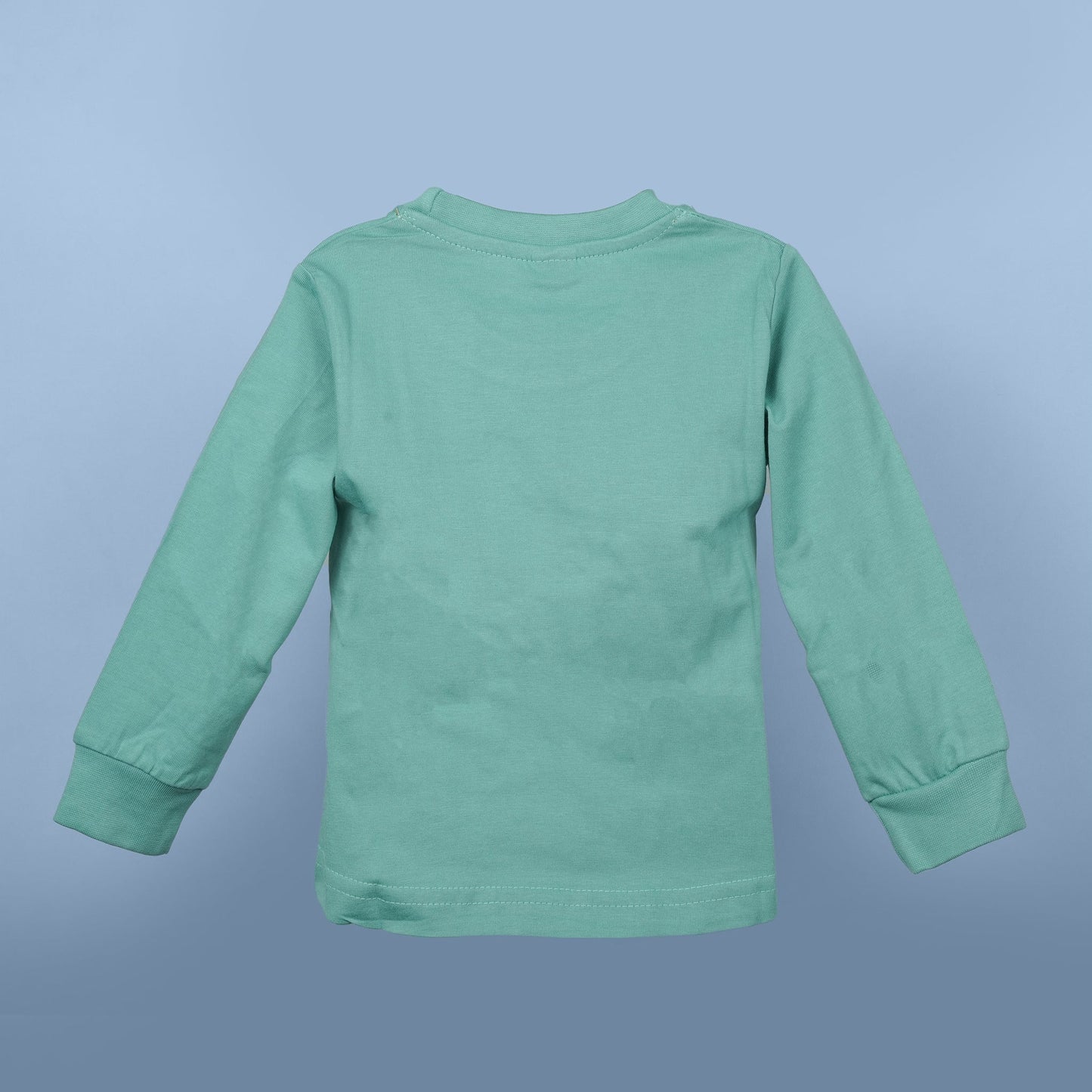Big Premier Girl's Sea Green 'Great Day' Full-Sleeve Top