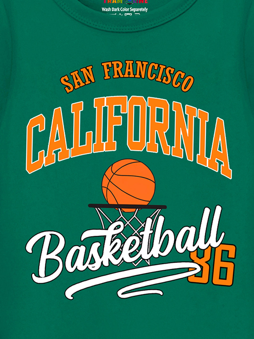 Trampoline Boy's Sea Green 'SAN FRANCISCO' T-Shirt & Track Pant