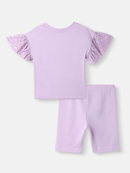 Mauve 'Believe in the Journey' Short Set