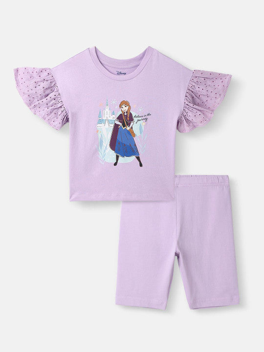 Mauve 'Believe in the Journey' Short Set