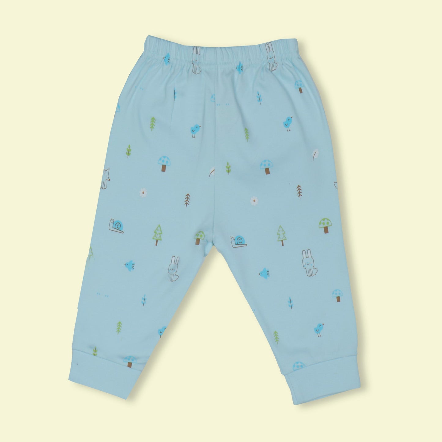 Cozy Creatures PJs by Zero: Fall's Warmest Hug in Aqua Blue