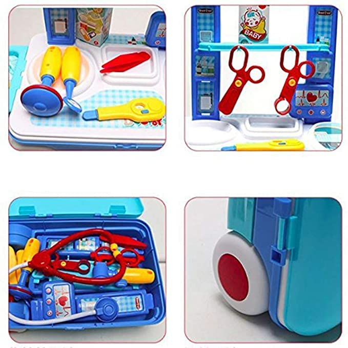 Little 2-in-1 Luggage Doctor Playset – Pretend Medical Fun for Boys & Girls – Ages 3+