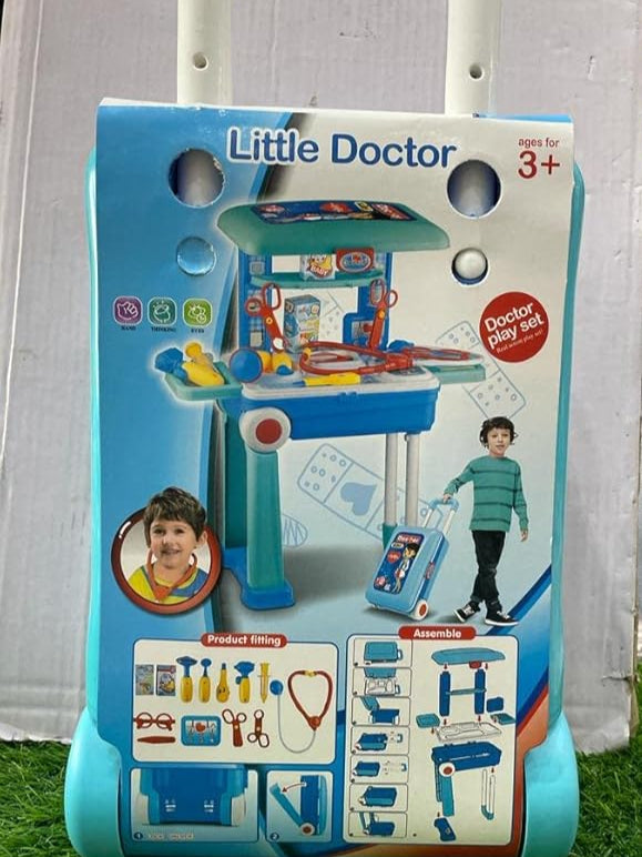 Little 2-in-1 Luggage Doctor Playset – Pretend Medical Fun for Boys & Girls – Ages 3+