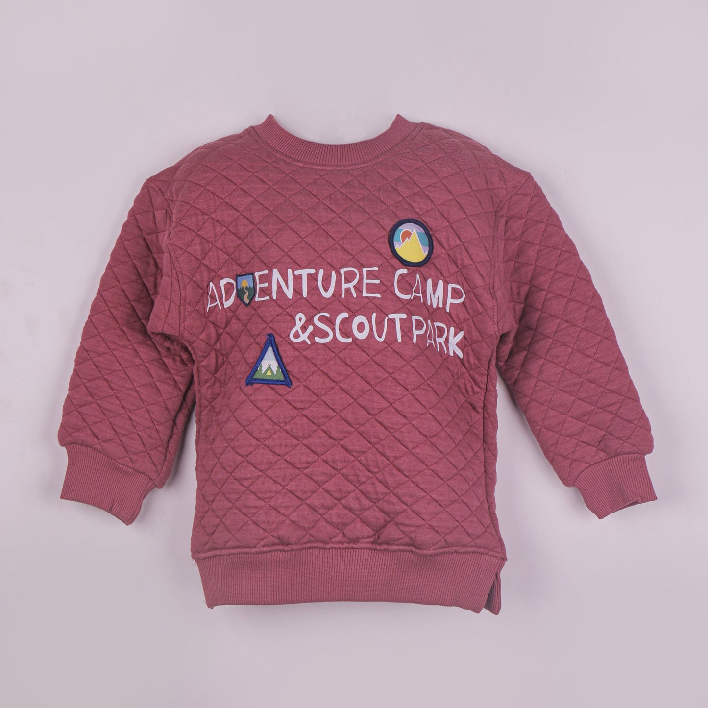 Adventure Camp & Scoutpark Sweatshirt – Boys’ Maroon