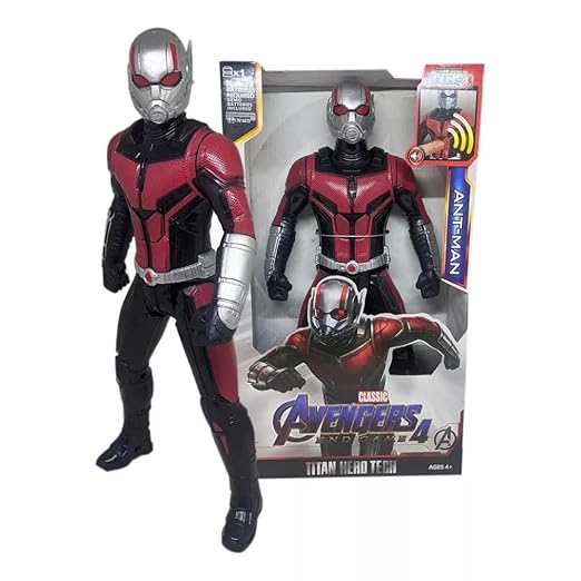 12" Ant-man Action Figure – Light & Sound Special Edition Play Toy