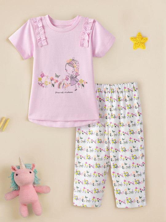 Planting Rainbows T-Shirt & Trouser Set